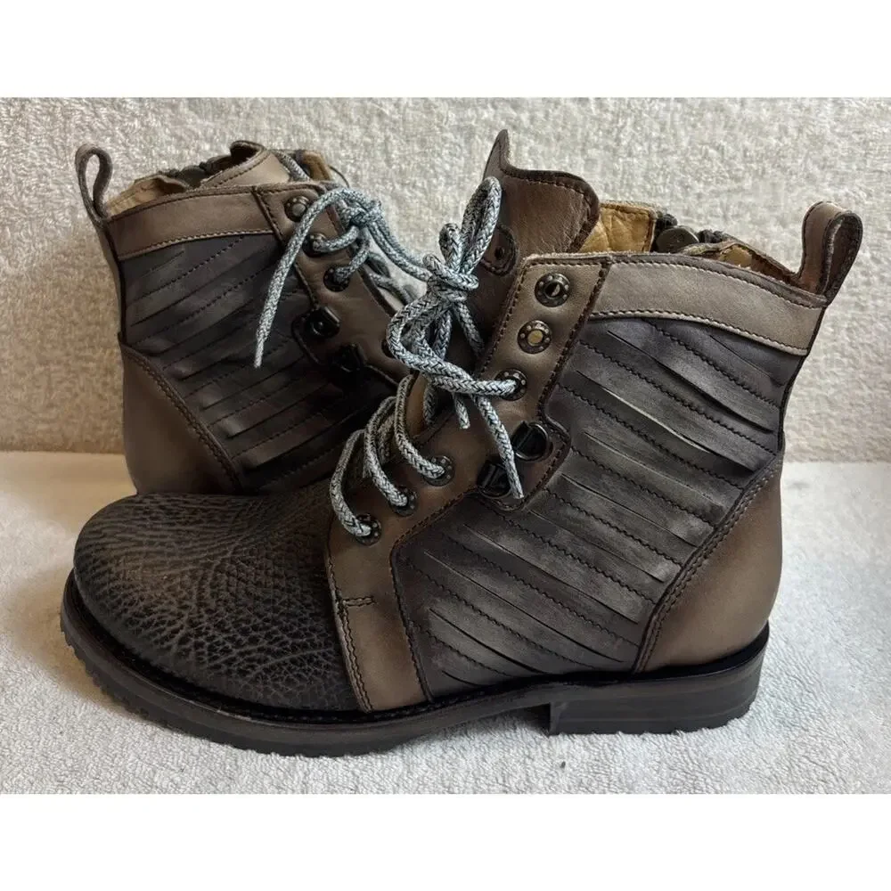 Cuadra Men Leather Boots - - Handmade by Cuadra Boots Size 7